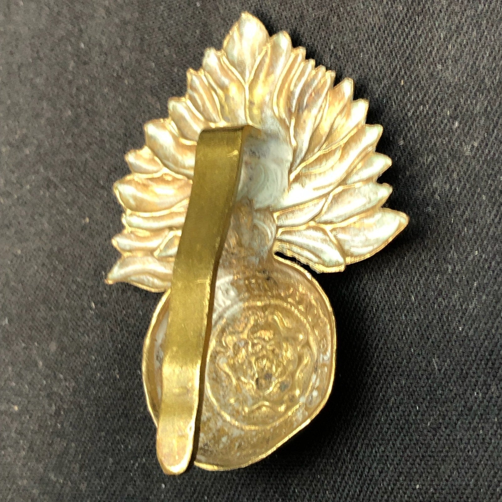 Original WW2 British Army Cap Badge - Royal Fusiliers - The Militaria Shop