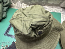 Charger l&#39;image dans la galerie, Original British Army WW2 Pattern 1950s Boonie Jungle Hat - New Old Stock 6 1/2
