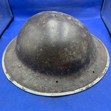 Load image into Gallery viewer, Original British Army Mk2 Combat Helmet - Untouched WW2 Example
