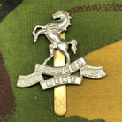 Original British Army WW2 Cap Badge - Queen's Own Royal West Kent Regiment - The Militaria Shop