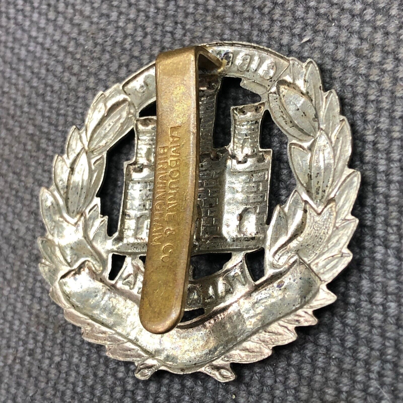 Original WW2 British Army Cap Badge - West Yorkshire Regiment - The Militaria Shop