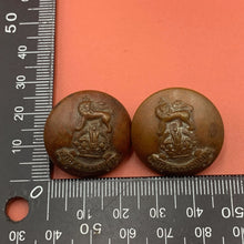 Load image into Gallery viewer, Original WW2 British Army Kings Crown Royal Army Pay Corps Buttons
