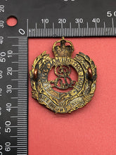 Load image into Gallery viewer, Original Pre-WW1 British Army Edward VII Royal Engineers Cap Badge
