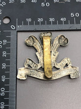 Load image into Gallery viewer, Original WW2 British Army The Royal Hussars Cap Badge
