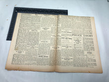 Load image into Gallery viewer, Original WW2 British Newspaper Channel Islands Occupation Jersey - Febuary 1944
