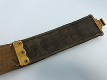 Load image into Gallery viewer, Original WW2 British Army 37 Pattern Webbing Belt - Size Normal 36&quot; Waist
