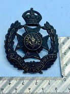 Original British Army 8th Btn Prince Wales's Own West Yorkshire Regt Cap Badge - The Militaria Shop