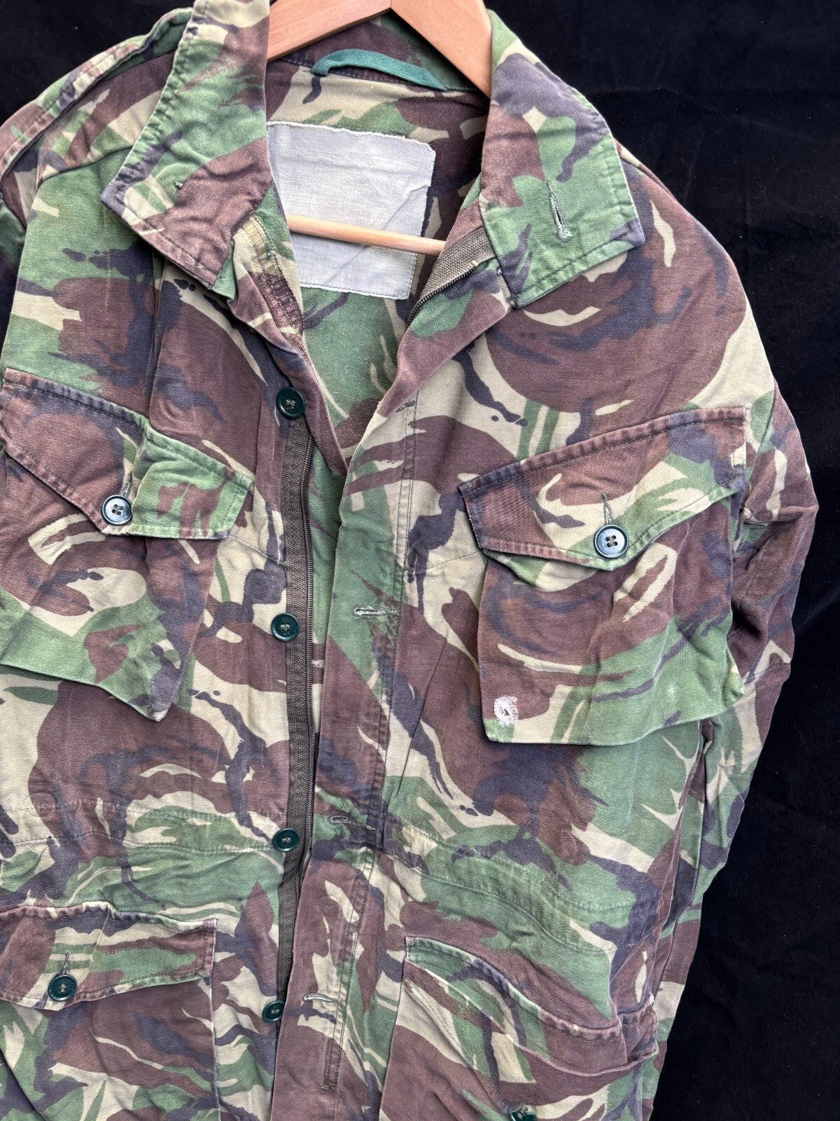 Surplus British Army DPM Pattern Camouflaged Smock Combat- 38in Chest