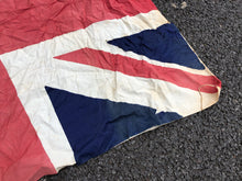 Load image into Gallery viewer, Original WW2 British Union Jack Flag  - Craft Paper Parts - 107cm x 78cm
