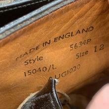 Load image into Gallery viewer, Genuine British Army Black Leather Dress Shoes - Size UK 12 - The Militaria Shop
