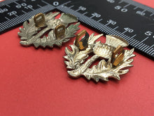 Load image into Gallery viewer, Original WW2 British Army Scots Guards Collar Badges
