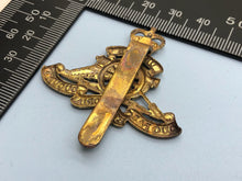 Load image into Gallery viewer, Genuine British Army Royal Artillery Cap Badge - Queen&#39;s Crown
