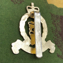 Load image into Gallery viewer, Original British Staybrite Army Cap Badge - Adjutant General&#39;s Corps - The Militaria Shop
