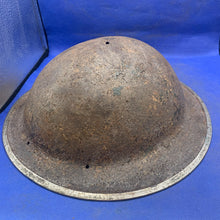 Load image into Gallery viewer, Original British Army Mk2 Combat Helmet - Untouched WW2 Example
