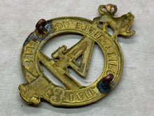 Load image into Gallery viewer, British Army Victorian Era 4th Lancashire Rifle Volunteers Glengarry Badge
