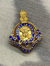 Load image into Gallery viewer, Original British Army - Prince of Wales&#39;s Own Royal Regiment Sweetheart Brooch
