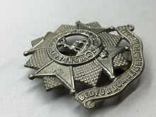 Load image into Gallery viewer, Original WW2 British Army Cap Badge - Bedfordshire &amp; Hertfordshire Regiment
