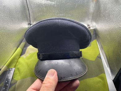 Original Vintage British Army / Police Peaked Cap - Size 55 - The Militaria Shop