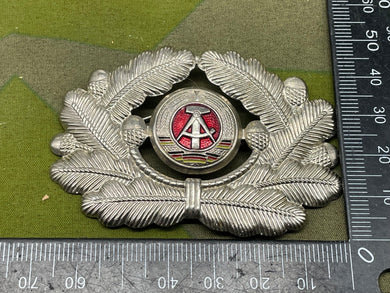 Original DDR East German Army Hat Badge - The Militaria Shop