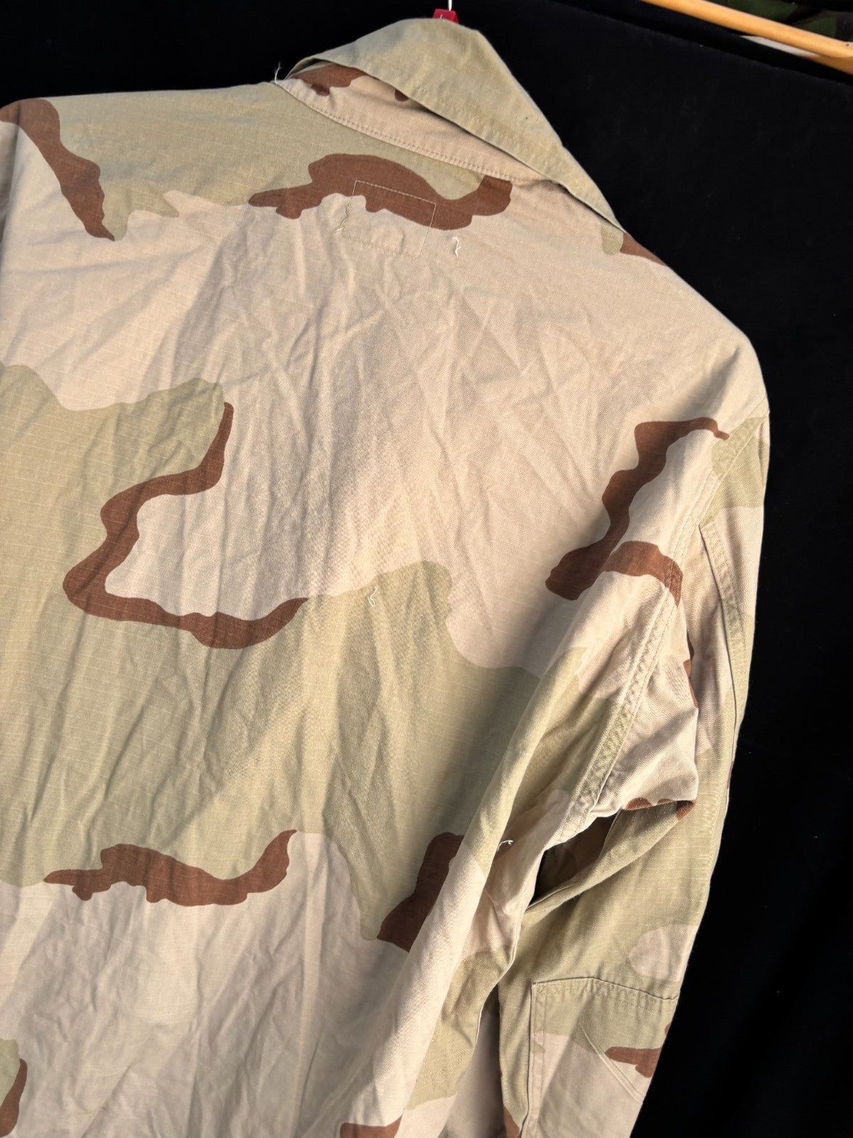 Gulf War US Army DCU Camouflaged Combat Field Coat/Jacket - Large/X-Long - The Militaria Shop