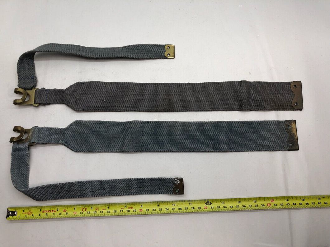 Original WW2 British Royal Air Force Blue 37 Pattern L Strap Set