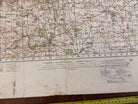 Original WW2 British Army GSGS OS Map of Great Britain - Wrexham & Oswestry - The Militaria Shop