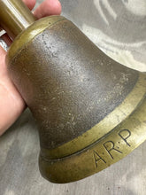 Load image into Gallery viewer, Original WW2 British Home Front ARP Bell 1939 Dated - Great Condition
