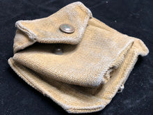 Load image into Gallery viewer, Original WW2 British Army 37 Pattern Pistol Ammo Pouch
