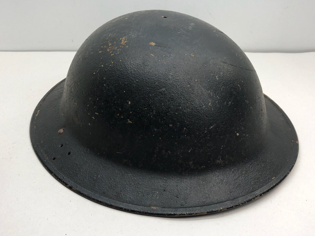 Original WW2 British Home Front Civil Defence Mk2 Helmet Shell