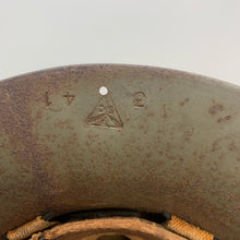 Load image into Gallery viewer, Original WW2 British Civil Defence Civillian Zuckerman Helmet 1941 Dated
