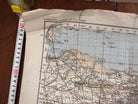 Original WW2 British Army GSGS Map of Scotland - Edinburgh - The Militaria Shop
