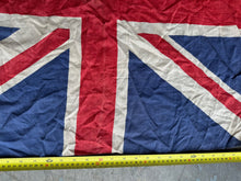 Load image into Gallery viewer, Original WW2 British Home Front / Army Union Jack Flag - Nice Display Size
