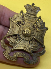 Load image into Gallery viewer, Original British Army - Victorian 34th Cumberland Regiment Cap Badge
