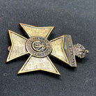 Original WW1 British Army Regimental Cap Badge - King's Royal Rifle Corps KRRC - The Militaria Shop