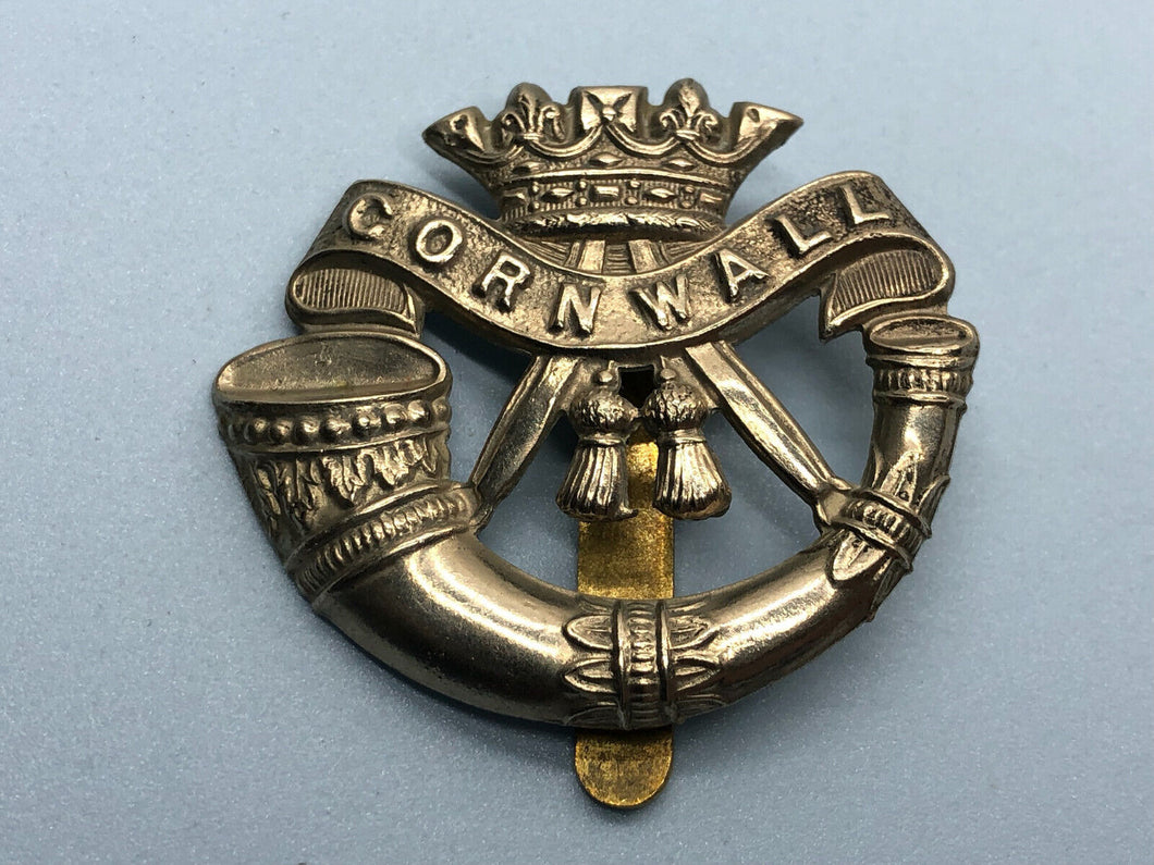 Original WW2 British Army Duke of Cornwall's Light Infantry Cap Badge