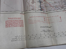 Charger l&#39;image dans la galerie, Original WW2 British Army / RAF Map Showing RAF Bases - Aswan Egypt
