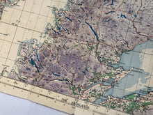 Load image into Gallery viewer, Original WW2 British Army / RAF Map - North Scotland
