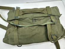 Load image into Gallery viewer, Original WW2 Korea Vietnam US Army M-1945 Field Pack Cargo Bag - NEW OLD STOCK

