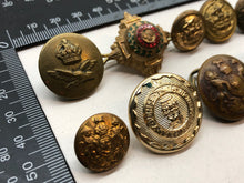 Load image into Gallery viewer, Group lot of British Army Buttons - Some WW2 Pieces
