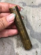 Original WW1 British Army SMLE Enfield Brass Oil Bottle - P-H Maker Marked - The Militaria Shop