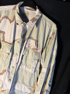 Gulf War US Army DCU Camouflaged Combat Field Coat/Jacket - Large/Long - The Militaria Shop