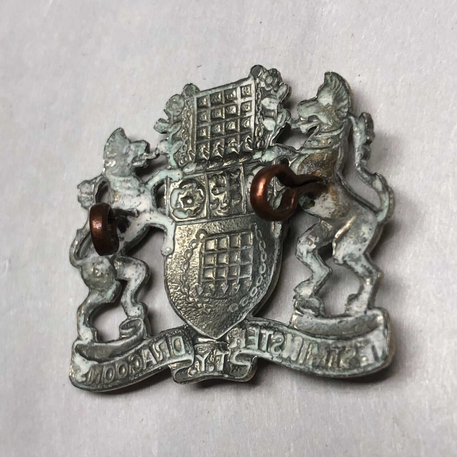 Original WW1 British Army Westminster Dragoons Cap Badge - The Militaria Shop