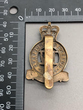 Load image into Gallery viewer, Genuine British Army 4th Queen&#39;s Own Hussars Cap Badge
