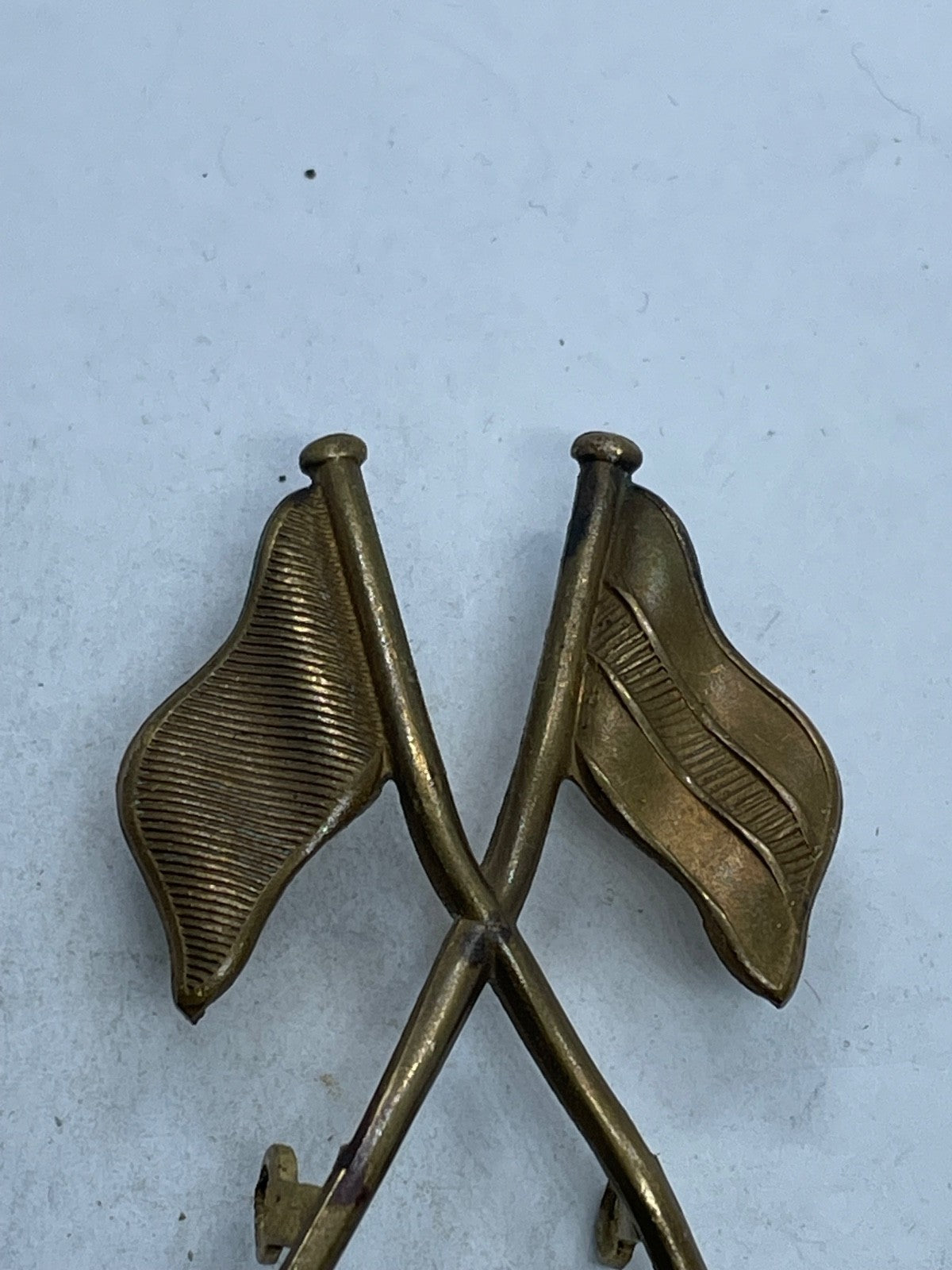 Original WW1 / WW2 British Army Signallers Flag Sleeve Qualification Badge - The Militaria Shop