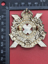 Load image into Gallery viewer, Original WW2 Era Canadian Scottish Regiment Cap Badge
