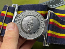 Load image into Gallery viewer, Original British Army REME Stable Belt - Approx 36&quot; Waist - The Militaria Shop
