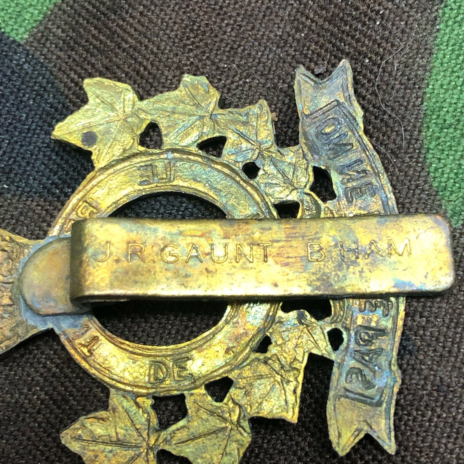 Original Canadian Army Le Régiment de Hull Beret / Cap Badge - The Militaria Shop