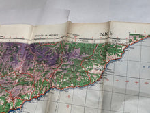 Load image into Gallery viewer, Original WW2 British Army / RAF Map - Nice - France
