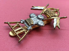 Load image into Gallery viewer, Original WW2 British Army Cap Badge - 12th Lancers Regiment
