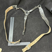 Load image into Gallery viewer, Original German Army WW2 Style Solider Equipment Leather Y Straps
